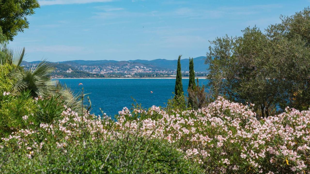 Villa Vue Mer Presqu'Ile De Giens Avec Piscine Hyères Exterior foto